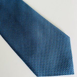 NAUTICA 100% Imported Silk Tie Blue EUC